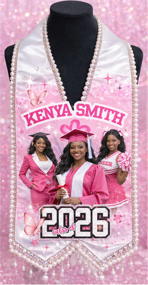 Custom Graduation Stole